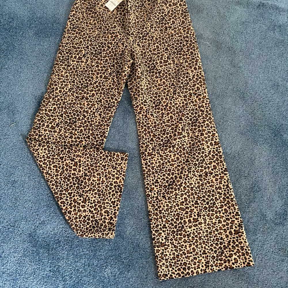 J. Crew Animal Print Trousers